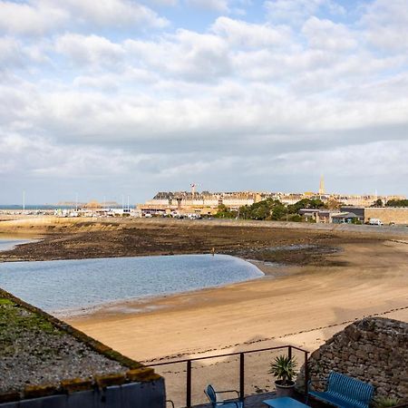 Les Letruns - Appart - 3 Pers - Vue Sur La Mer Saint-Malo Luaran gambar