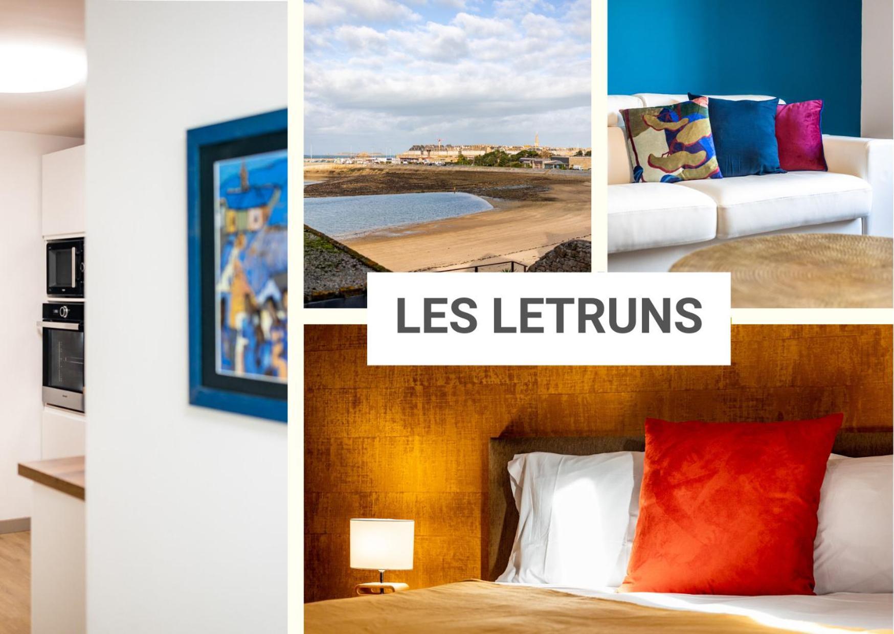 Les Letruns - Appart - 3 Pers - Vue Sur La Mer Saint-Malo Luaran gambar